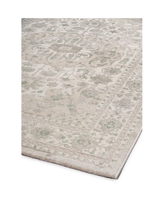 Biokarpet Gossip 9860b White-green-240x300