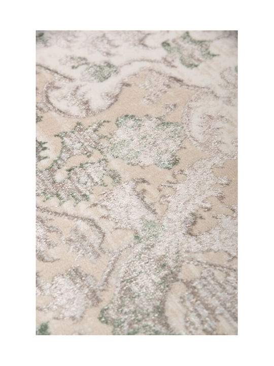 Biokarpet Gossip 9860b White-green-67x140