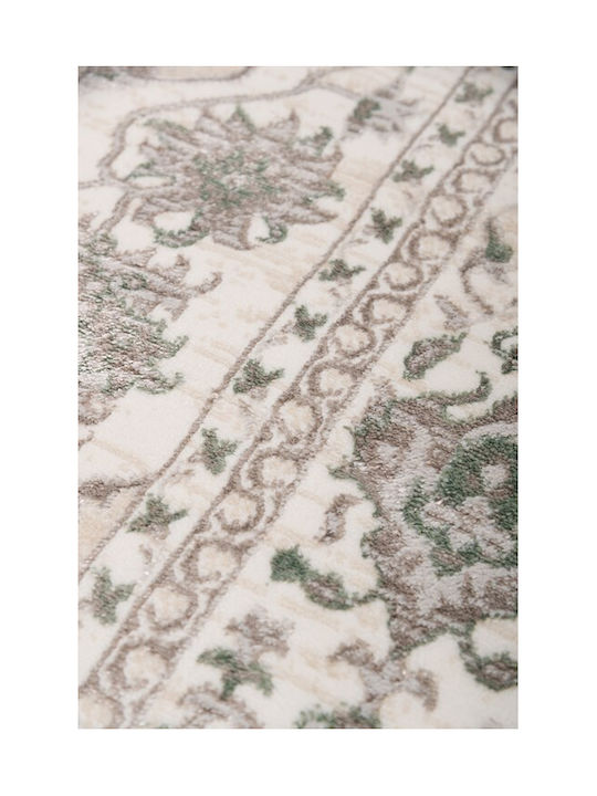 Biokarpet Gossip 9860b White-green-67x140