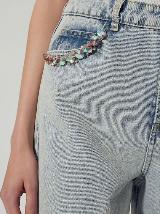 Γυναικεία Βερμούδα Τζιν Μπλε Denim