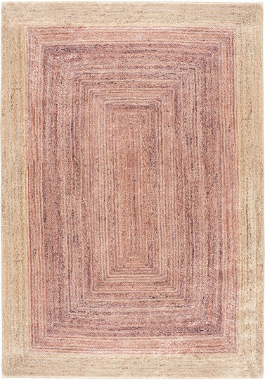Beauty Home Χαλί Αντιολισθητικό 65x150cm Μπεζ, Ροζ