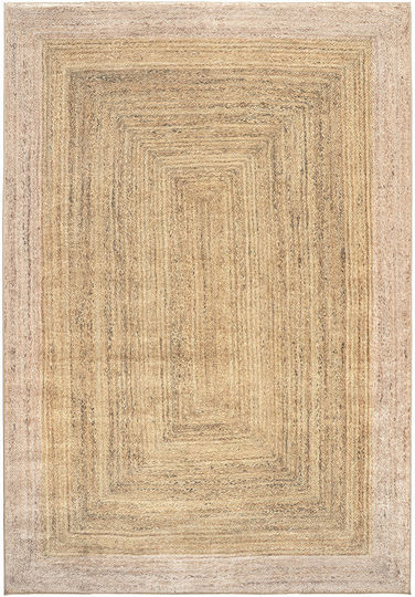Beauty Home 133x190cm Rutschfester Jute Teppich Beige Gelb Beauty Home 133x190cm Rutschfester Jute Teppich Beige Gelb