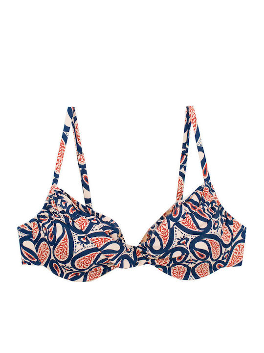 Set Bikini Μπλε C-6401 BLUE S26