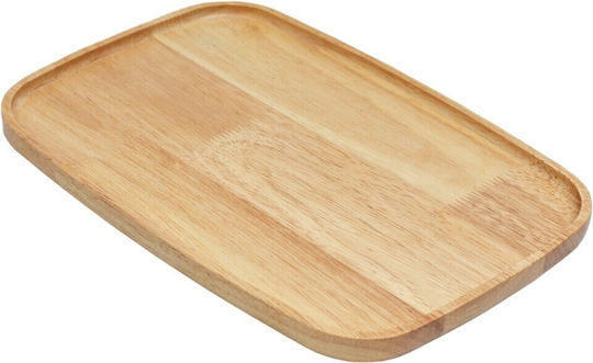 Ξύλινο Πιάτο Οβάλ Rubberwood Με Τοίχωμα 30x22 Εκ. Ξύλινο Πιάτο Οβάλ Rubberwood Με Τοίχωμα 30x22 Εκ.