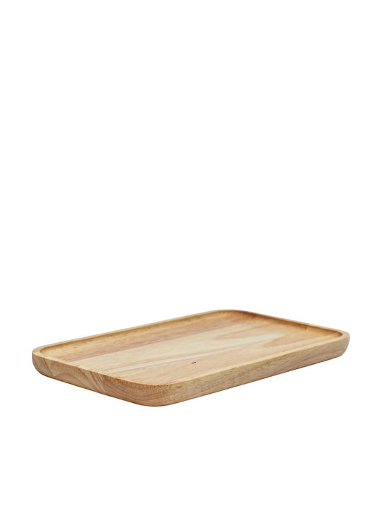 Hölzernes Servierplatte 25x15cm PL604.002
