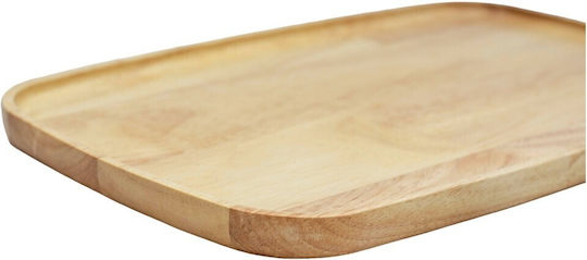 Hölzernes Servierplatte 38x24cm pl630.009