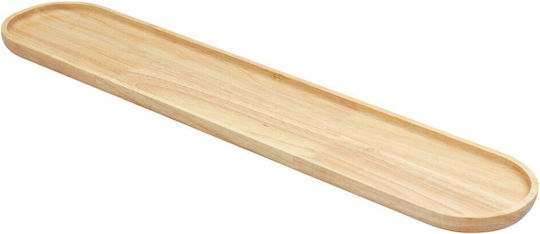 Ξύλινα Ορθογώνια Πιάτα Rubberwood Με Τοίχωμα 60x13 Εκ Ξύλινα Ορθογώνια Πιάτα Rubberwood Με Τοίχωμα 60x13 Εκ