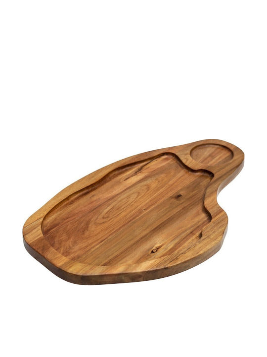 Wooden Serving Platter 45x28cm pl613