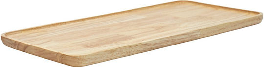 Ξύλινα Ορθογώνια Πιάτα Rubberwood Με Τοίχωμα 45x22 Εκ Ξύλινα Ορθογώνια Πιάτα Rubberwood Με Τοίχωμα 45x22 Εκ