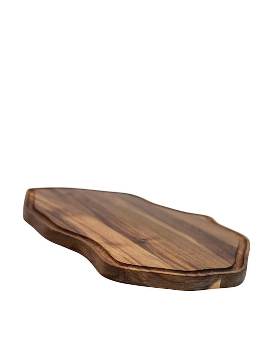 Wooden Serving Platter 48x32cm pl900