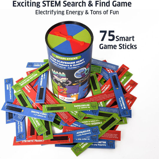 Επιτραπέζιο Παιχνίδι Smart Sticks για 1-4 Παίκτες 9+ Ετών CCPPL065 (EN) Chalk & Chuckles
