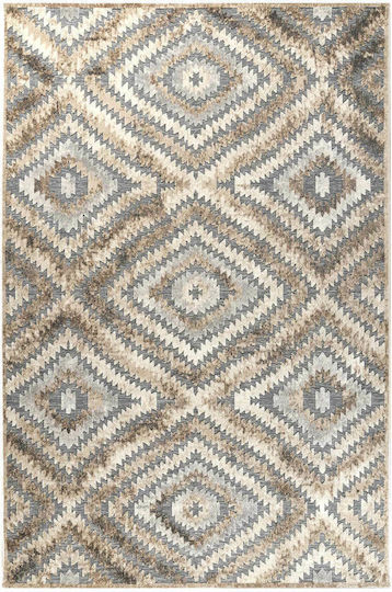 Tzikas Carpets Boheme 00008-957 Εξωτερικού Χώρου Ψάθινο 133x190cm Καφέ/Γκρι Tzikas Carpets Boheme 00008-957 Εξωτερικού Χώρου Ψάθινο 133x190cm Καφέ/Γκρι