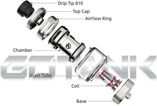 FumyTech Gotank Ανταλλακτική Δεξαμενή Ατμοποιητή 5.5ml