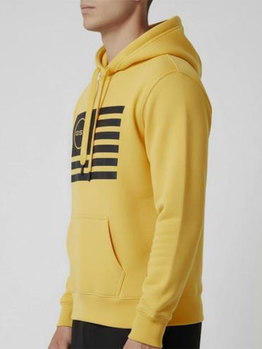 Φούτερ με Κουκούλα Yellow