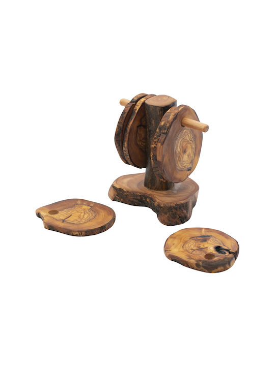 Rundes Untersetzer Hölzernes mit Gestell Rosa 13cm ac399 6 Stück Rundes Untersetzer Hölzernes mit Gestell Rosa 13cm ac399 6 Stück