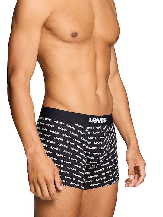Herren Boxershorts Schwarz 2er Pack