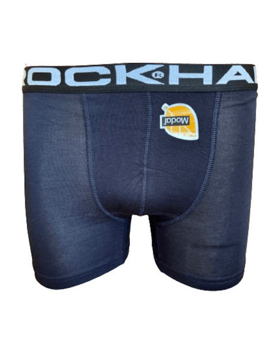 Herren Boxershorts Blau 3er Pack