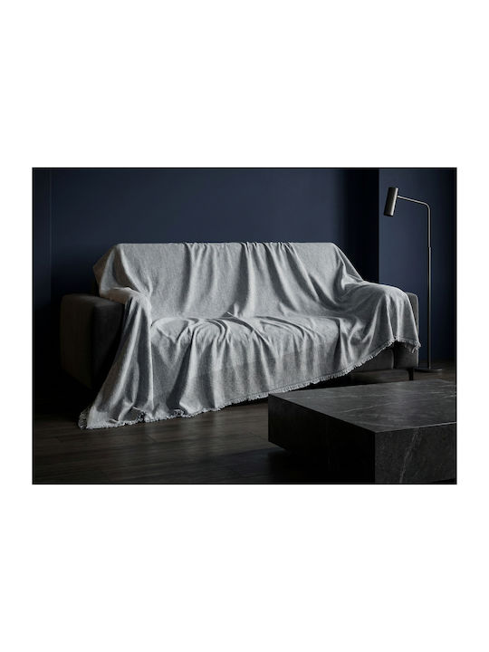 Kipper Louma Sofa Throw 2 Seater 170x250cm Ecrou