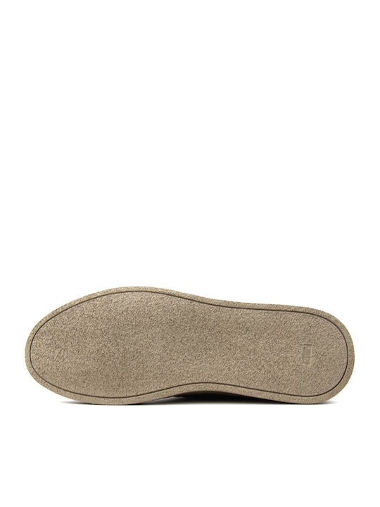 Wildleder Herren Bootsschuhe in Braun Farbe