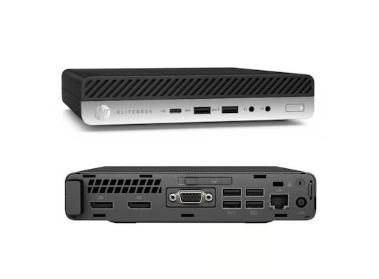 HP EliteDesk 800 G5 DM Refurbished Grade A (Core i5-9500T/8GB/256GB SSD/W11 Pro)