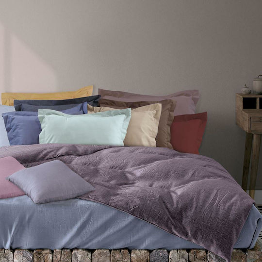 Das Home Sheet Semi Double with Elastic 120x200+35cm. 1014 Bordeaux