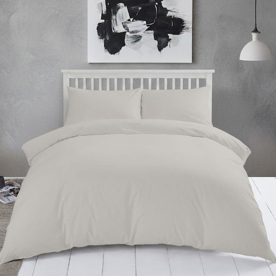 Melinen Urban Line Σεντόνι Υπέρδιπλο 245x270εκ. Ecru Melinen
