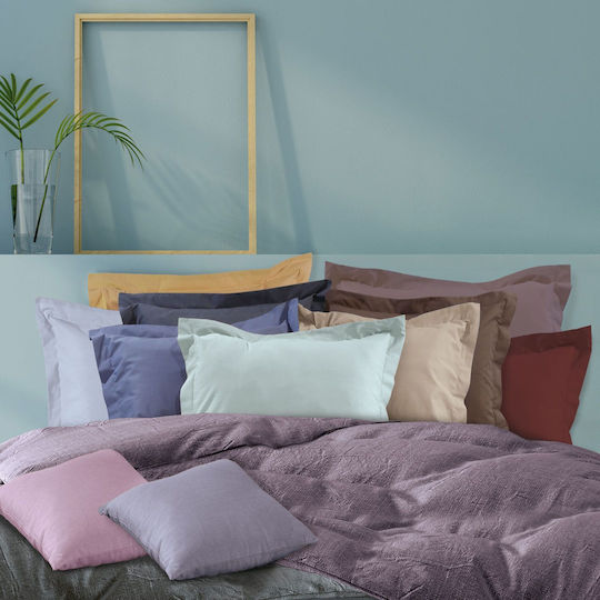 Das Home Sheet Semi Double with Elastic 120x200+35cm. 1014 Bordeaux