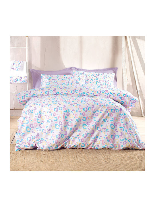 Rythmos Candy Set Bed Sheets Double 230x270cm Multicolour 4pcs
