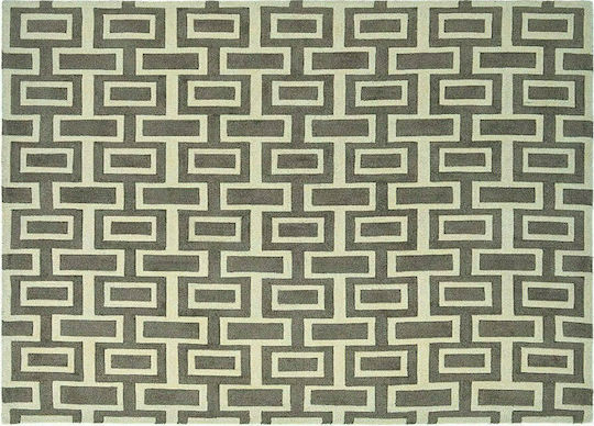 Wedgwood BC291523 Χειροποίητο Μάλλινο 200x280cm Grey Beige Intaglio Grey