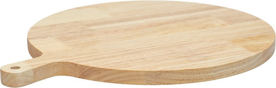 Servierplatte Für Pizza Mit Griff Hölzernes 37x37cm pl10055.062