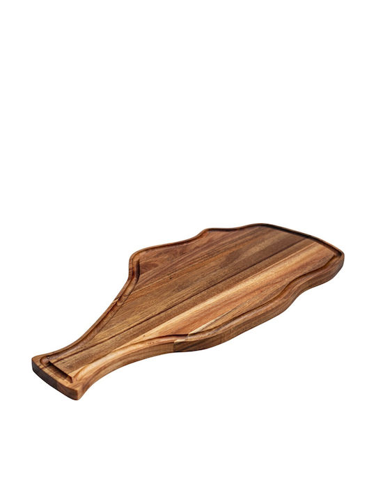 Servierplatte mit Griff Hölzernes 60x28cm pl899 Servierplatte mit Griff Hölzernes 60x28cm pl899