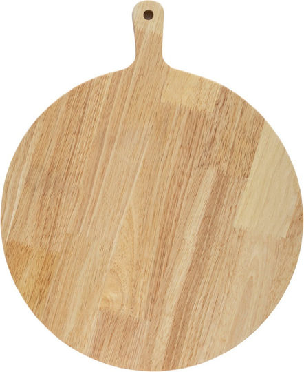 Плато за сервиране на пица с дръжка дървено 32x32см pl10055.060