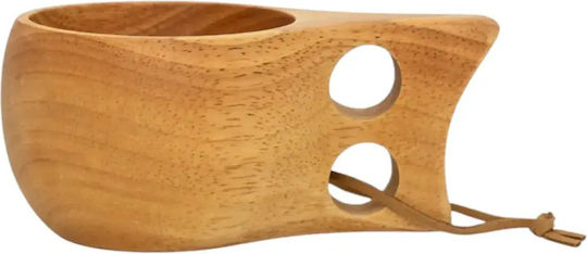 Ξύλινη Κούπα Από Ξύλο Rubberwood 15x6 Εκ,