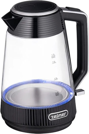 Zelmer Elegant Line Βραστήρας 1.7lt 2200W Γκρι