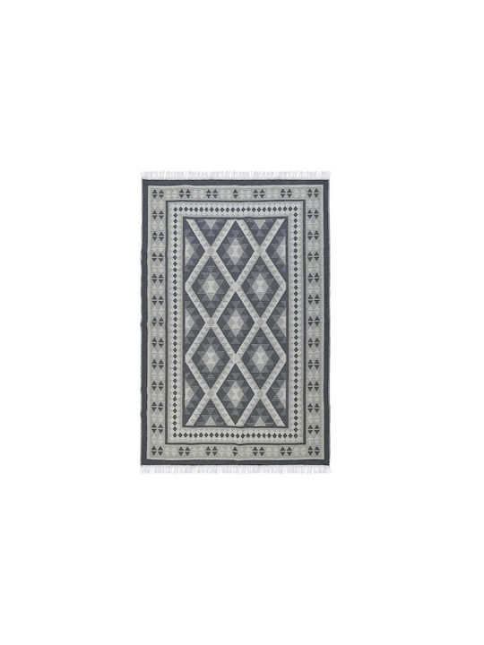 Click Rug Rectangular Gray
