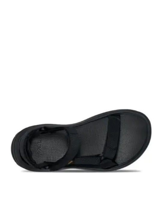 Hurricane Women's Flat Sandals Sporty Black