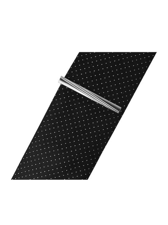Makis Tselios Fashion Tie Clip Nickel Silver