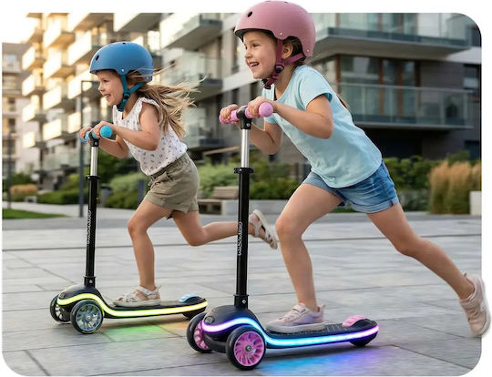 Ricokids Kids Scooter Foldable 3-Wheel Black