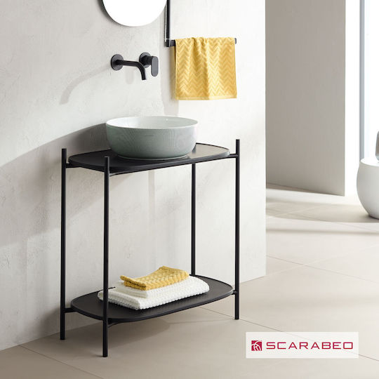 Scarabeo Countertop without Sink L74xW43xH77.5cm Ardesia