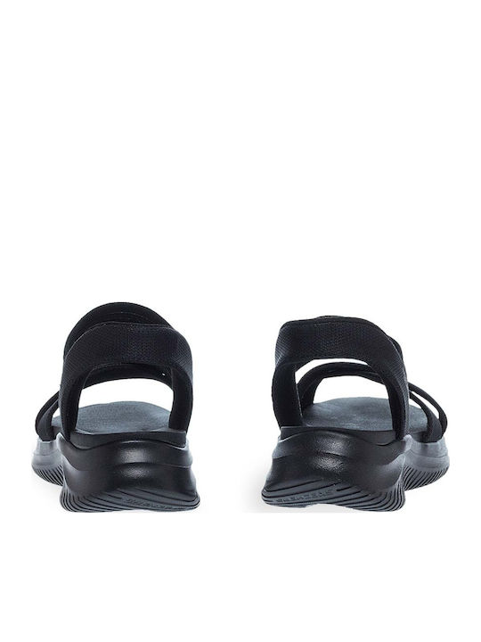 Flex 3.0 Women's Flat Sandals Sporty in Black Color