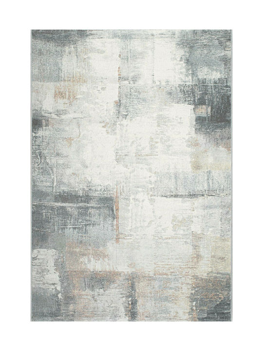 Ragolle Mancini Teppich Rechteckig Synthetisch,Polyester/Cotton/Leather Gray