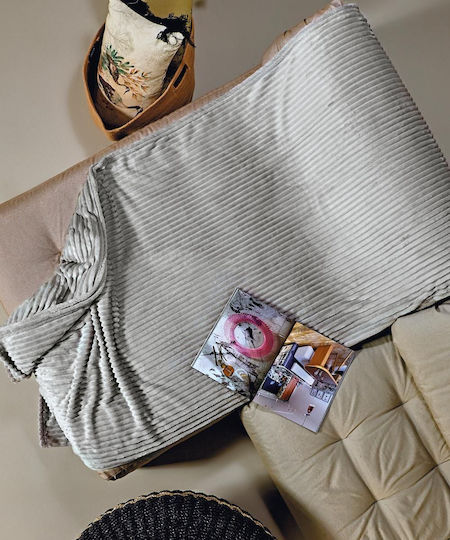 Kentia Sergio Τριθέσιου Καναπέ Π180xΜ280cm 22 Grey Kentia Sergio Τριθέσιου Καναπέ Π180xΜ280cm 22 Grey