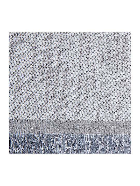 Borea 4 Season Throws & Couch Blankets Four-Seater Sofa Chenille 180x320cm Gray