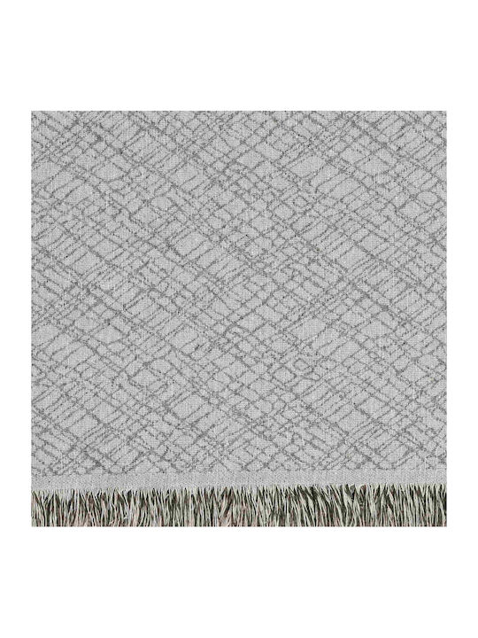 Borea Rhombus Ριχτάρι Τετραθέσιου Καναπέ 180x350εκ. Λαδί 042204069079