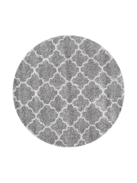 Saray Home Moroccan Covor Rectangular Shaggy Gri