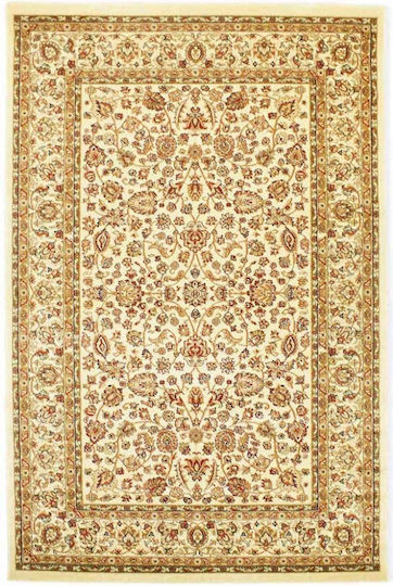 Royal Carpet Olympia 4262F Synthetisch,Polyester/Cotton/Leather mit Fransen Cream