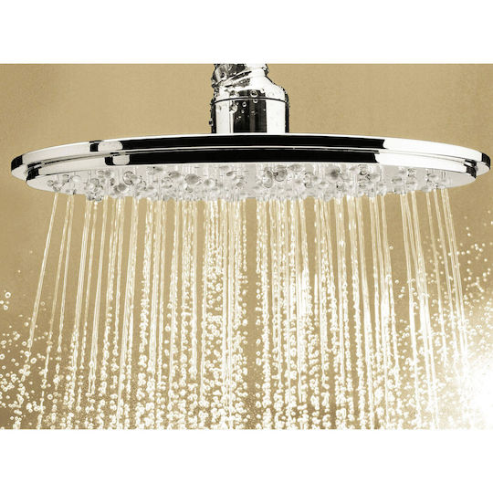 Grohe Rainshower Cosmopolitan 310 Στρογγυλή Κεφαλή Ντουζ 31cm με Βραχίονα 38cm