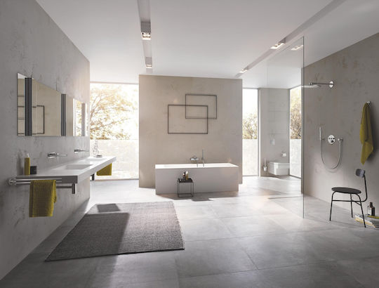 Grohe Rainshower Smartactive 310 Στρογγυλή Κεφαλή Ντουζ 31cm με Βραχίονα 40cm