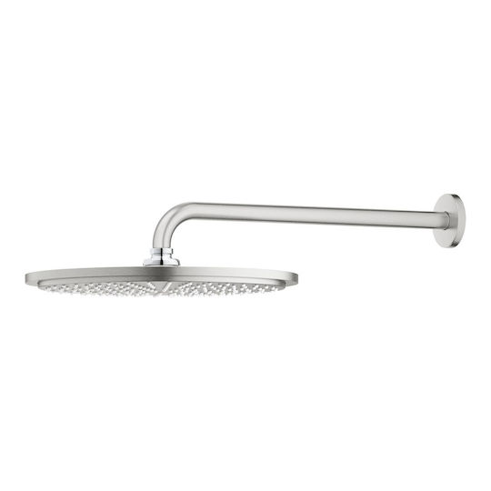 Grohe Essense Super Στρογγυλή Κεφαλή Ντουζ 31cm με Βραχίονα 38cm