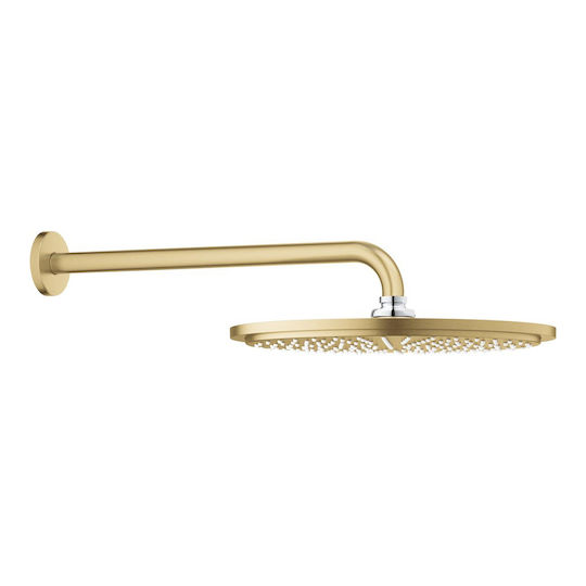 Grohe Rainshower Στρογγυλή Κεφαλή Ντουζ 31cm με Βραχίονα 38cm